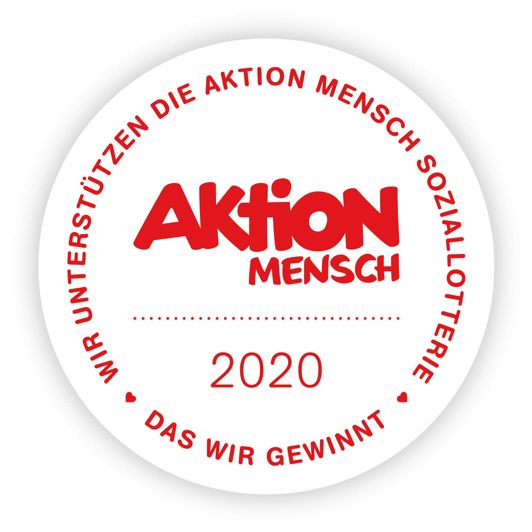 We support the “Aktion mensch project“
