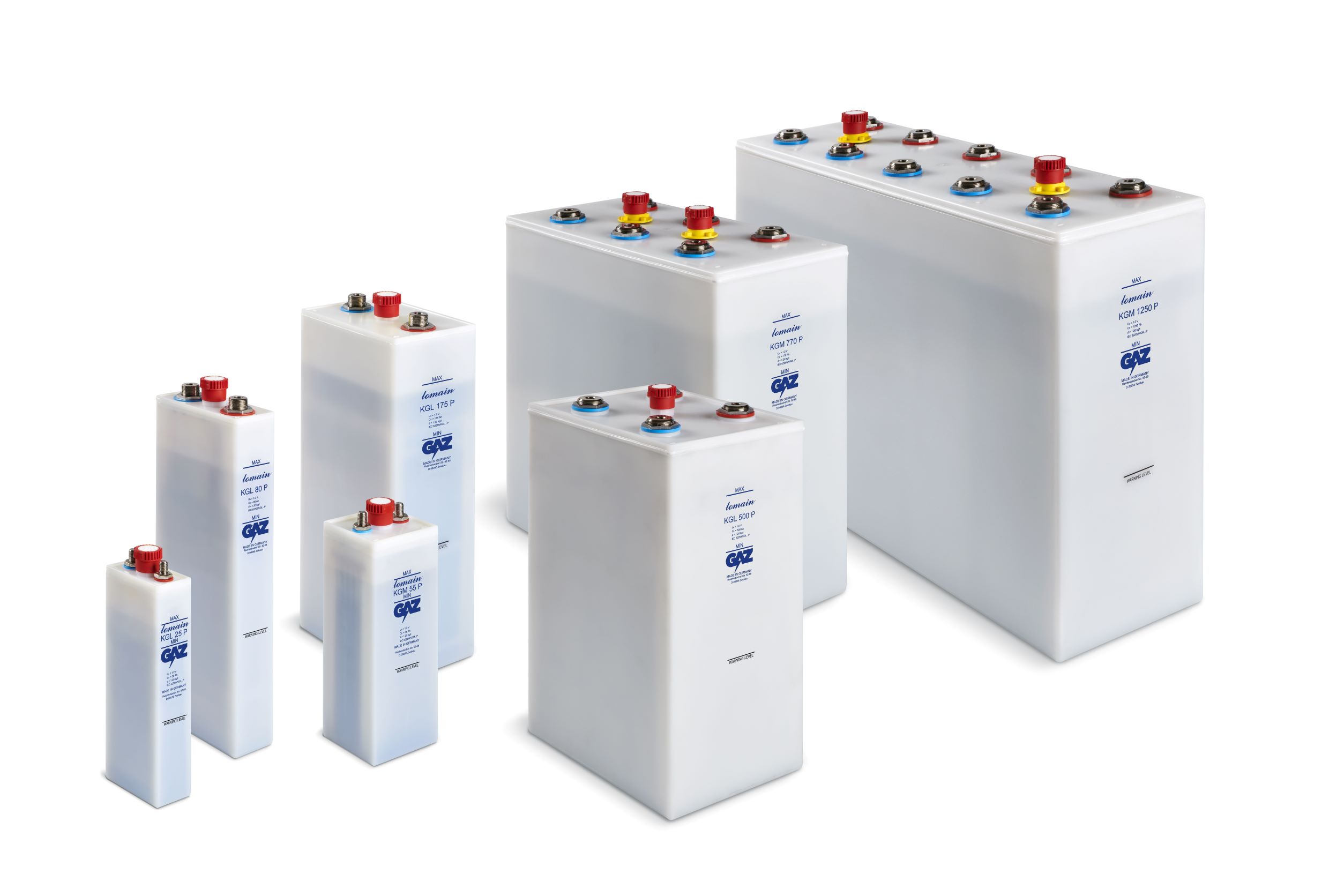 GAZ lomain range of Ni-Cd cells