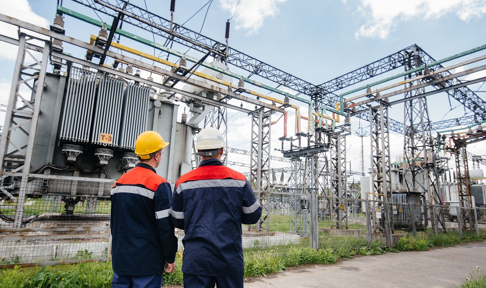 Transformer of a grid substation