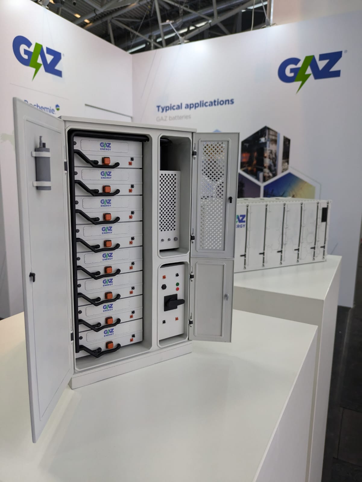 GAZ A DÉVOILÉ UNE TOUTE NOUVELLE GAMME DE SYSTÈMES DE STOCKAGE INNOVANTS